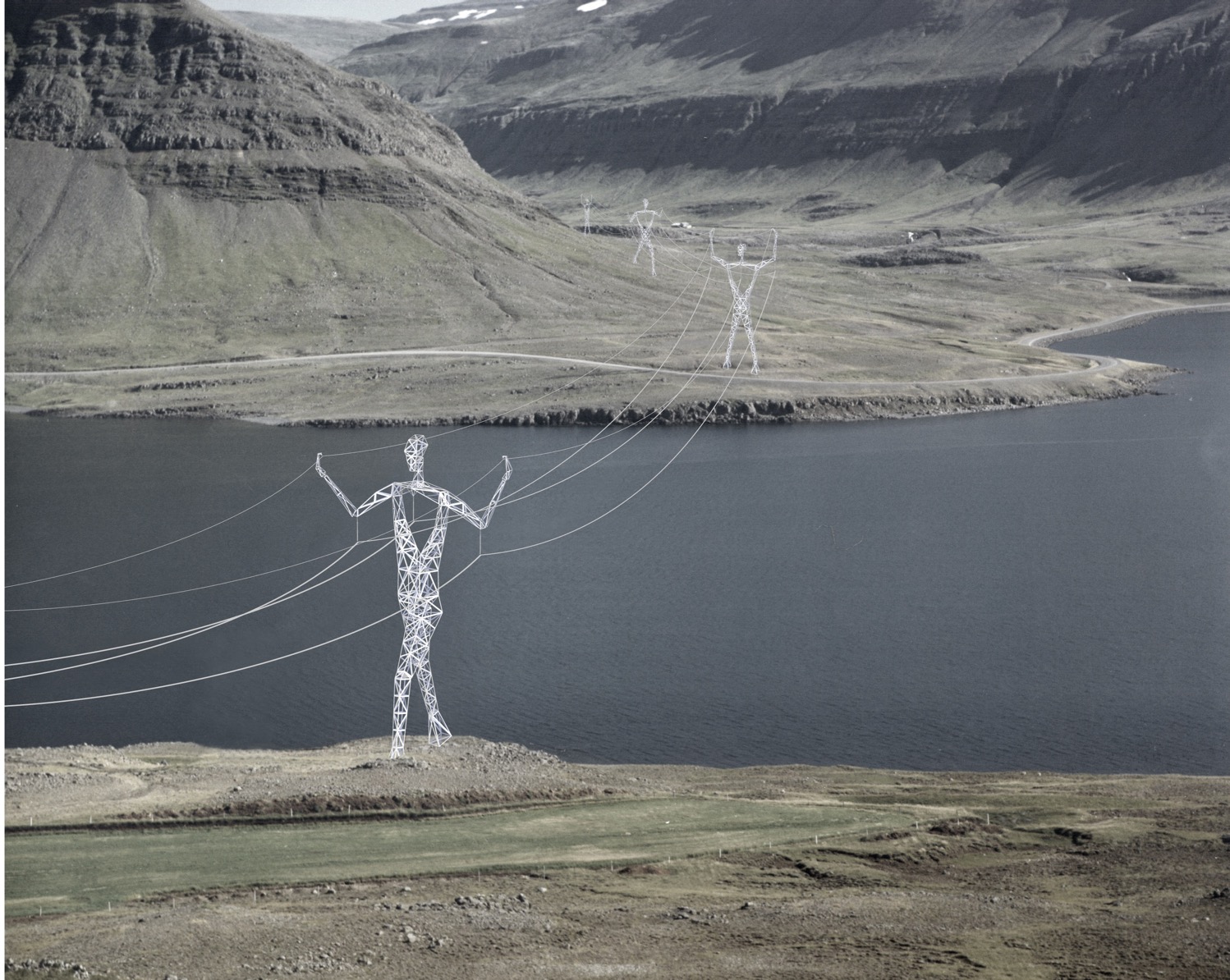 Postes eléctricos Islandia